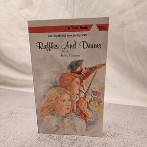 Ruffles And Drums Book by Betty Cavanna, Brand New Old Stock! Very Rare